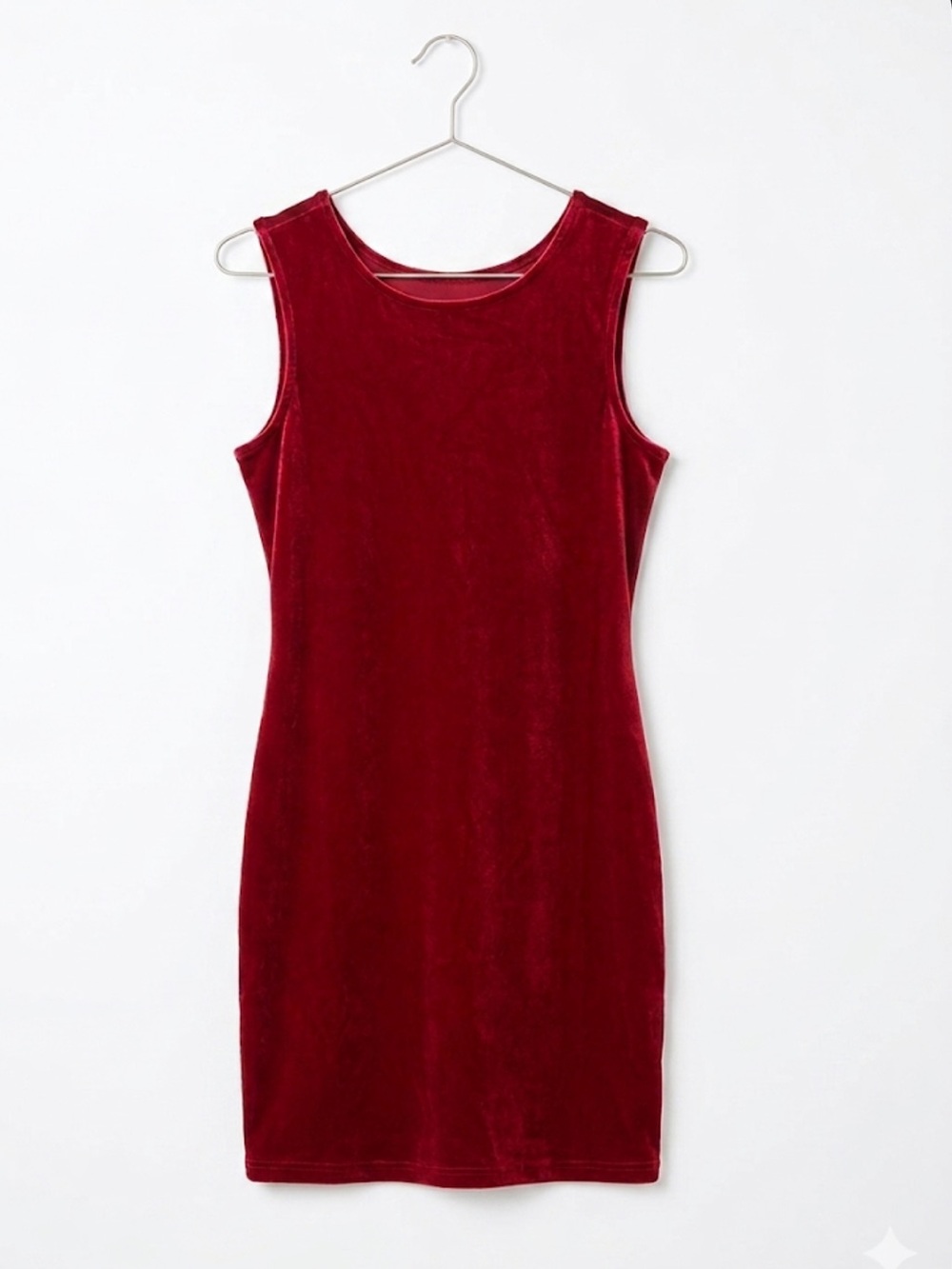Steve Madden Sleeveless Velvet Bodycon Dress